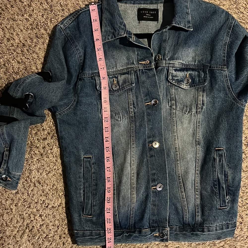 Love Tree women’s denim jacket (S to M?) - Picture 9 of 10